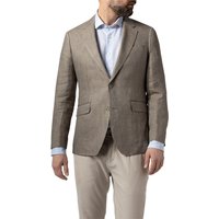 HACKETT Herren Sakko beige Leinen meliert von Hackett