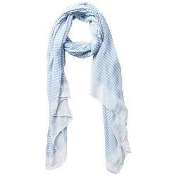 Hadley Wren Damen Leichter Insektenschutz-Schal für den Sommer, Blau gestreift, Einheitsgröße von Hadley Wren