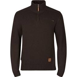 Härkila | Annaboda 2.0 HSP Knit Pullover | Professionelle Jagd Kleidung & Jagd Zubehör für Herren & Damen | Skandinavische Qualität Made to Last | Demitasse Brown, L von Härkila