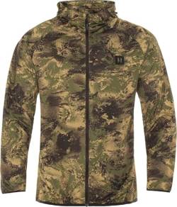 Härkila Deer Stalker Camo Cover Jacke mit Tanatex®-Behandlung - Pirschjagdjacke für Jäger mit Insektenschutz - Tarnjacke in Camouflage, Größe:L von Härkila