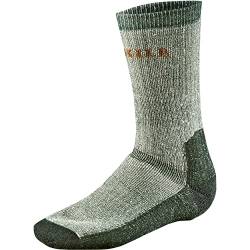 Härkila | Expedition Socke | Professionelle Jagd Kleidung & Jagd Zubehör für Herren & Damen | Skandinavische Qualität Made to Last | Grey/Green, M von Härkila