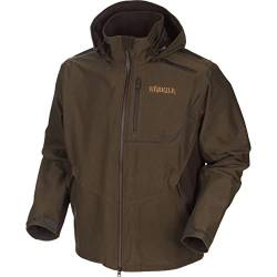 Härkila | Mountain Hunter Jacke | Professionelle Jagd Kleidung & Jagd Zubehör für Herren & Damen | Skandinavische Qualität Made to Last | Hunting green/Shadow brown, 52 von Härkila