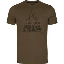 Härkila Nature S/S t-Shirt | Willow Green, 3XL von Härkila