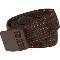 Härkila | Wildboar Pro Tech Belt | Professionelle Jagd Kleidung & Jagd Zubehör für Herren & Damen | Skandinavische Qualität Made to Last | Brown/Orange Blaze, M/L 105cm von Härkila