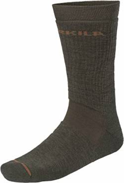 Härkila kurze Jagdsocken Pro Hunter 2.0 - Socken für Jäger - Jagdstrümpfe gefüttert für den Winter und Herbst, Größe:XL von Härkila