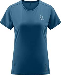 Haglöfs 605227_4Q2 L.I.M TECH Tee Women T-Shirt Damen Dark Ocean Größe M von Haglöfs