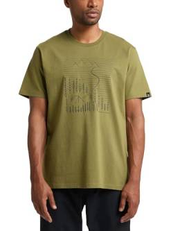 Haglöfs Herren Camp T-Shirt, Olive Green, M von Haglöfs