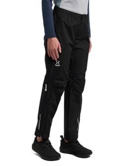 Haglöfs W L.i.m Gtx Pant Schwarz - Gore-Tex Leichte atmungsaktive Damen Gore-Tex Outdoorhose, Größe S - Regular - Far von Haglöfs