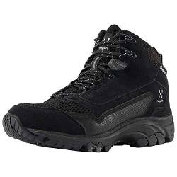 Haglöfs Wanderschuhe Frauen Skuta Mid Proof Eco wasserdicht, dämpfend, Abriebfest True Black 7 40 2/3 von Haglöfs