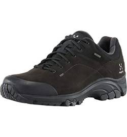 Haglöfs Wanderschuhe Herren Ridge GT wasserdicht, atmungsaktiv, dämpfend, Abriebfest, griffig True Black 11 46 von Haglöfs