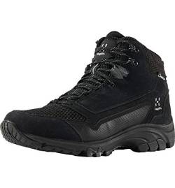 Haglöfs Wanderschuhe Herren Skuta Mid Proof Eco wasserdicht, dämpfend, Abriebfest True Black 8,5 42 2/3 von Haglöfs