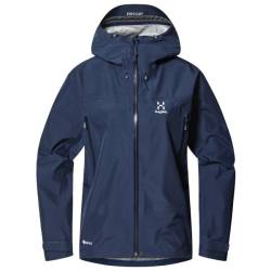 Haglöfs - Women's Roc Flash GTX Jacket - Regenjacke Gr S blau von Haglöfs