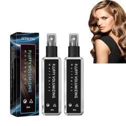 30ML Fluffy Volumizing Haarspray, Styling Spray Volumous Hairspray, Magic Styling Gel,Instant Volumizing with Non Greasy & Non Sticky, for All Hair Types (2PC) von Hailmkont