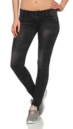 Hailys Camila Frauen Jeans schwarz M 70% Baumwolle, 28% Polyester, 2% Elasthan Basics, Streetwear von Hailys