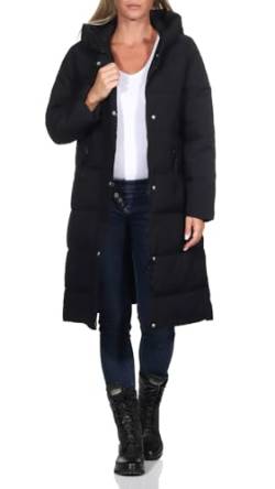 Hailys Damen Steppmantel Al44ice Winterparka mit Kapuze WIL-PO2103003-1 Black S von Hailys