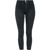 Hailys Jeans - Push - XS bis XL - für Damen - Größe L - schwarz von Hailys