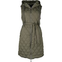 Hailys Weste - SL P VT EL44LEN - XS bis XXL - für Damen - Größe L - khaki von Hailys