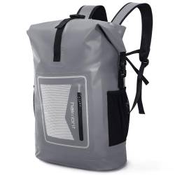 Haimont Dry Bag Wasserdichter Rucksack Rolltop Dry Sack, Grau von Haimont