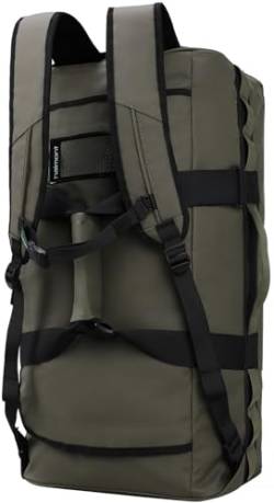 Haimont Sporttasche für Herren, große Sporttaschen mit Rucksackgurten für Wandern, Reisen, Wochenender, Workout, Grün (Army Green), 60L von Haimont