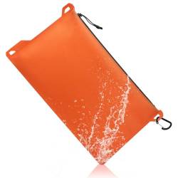 Haimont Wasserdichte Tasche, klein, wasserdicht, Dokumenten-Organizer, mittelgroß, Orange von Haimont