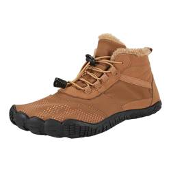 Haiorziyou Barfußschuhe Feldluft Herbst Winter BarfußSchuhe Damen Herren Wasserdicht Schnell Outdoor Schneestiefel GefüTtert Wasserdicht Rutschfest Bequeme Warme Waterproof Barefoot Winterschuhe von Haiorziyou