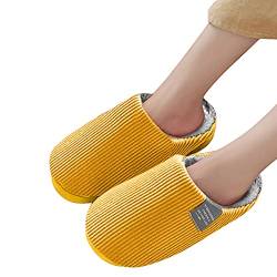 Haiorziyou Hausschuhe Damen Warme Plüsch Slippers Winter PlüSch Pantoffeln Hausschuhe Damen Flauschig Lustig Weiche Und Bequeme Filzpantoffeln Frauen Bequeme Slippers Unisex Vintage Leicht Schlappen von Haiorziyou