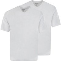 Hajo T-Shirt Herren T-Shirt, 2er Pack - Basic, Kurzarm von Hajo