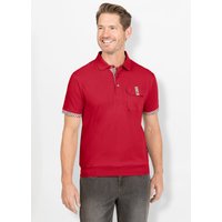 Witt Weiden Herren Kurzarm-Poloshirt kirsche von Hajo