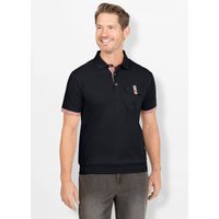 Witt Weiden Herren Kurzarm-Poloshirt marine von Hajo