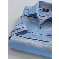 Witt Weiden Herren Poloshirt hellblau von Hajo