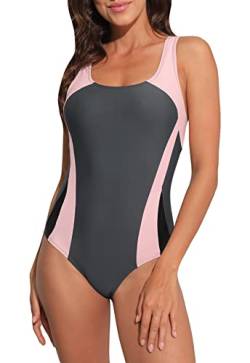 Halcurt Athletic Swimsuits for Racerback Women One Piece Active Badeanzug von Halcurt