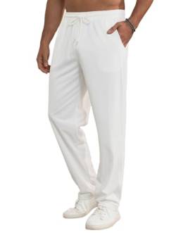 Halfword Jogginghosen Herren Trainingshose Lang Sweathose Atmungsaktiv Sporthose Yoga Dunkelgrau XXXL von Halfword