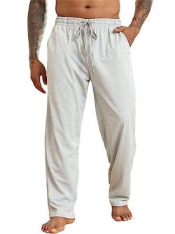 Halfword Jogginghosen Herren Trainingshose Lang Sweathose Atmungsaktiv Sporthose Yoga Grau XL von Halfword