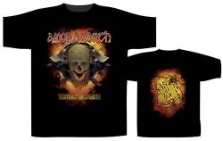 Amon Amarth 'Victory Or Death' T-Shirt Neu (DE/NL/SE/PL, Alphanumerisch, XL, Regular, Regular, schwarz) von Halle 15 Clothes