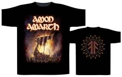 Amon Amarth - Viking Shirt - Original BandMerch (DE/NL/SE/PL, Alphanumerisch, M, Regular, Regular, schwarz) von Halle 15 Clothes