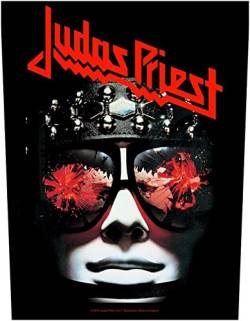 Halle 15 Clothes Judas Priest Hell Bent For Leather Rückenaufnäher Judas Priest Backpatch von Halle 15 Clothes