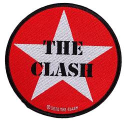 Halle 15 Clothes The Clash Red Star Aufnäher The Clash Patch Gewebt & Lizenziert !! von Halle 15 Clothes