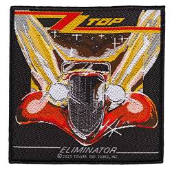 Halle 15 Clothes ZZ TOP Eliminator Aufnäher ZZ TOP Patch Gewebt & Lizenziert !! von Halle 15 Clothes