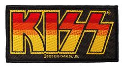 Kiss Logo Aufnäher Kiss Patch Gewebt & Lizenziert !! von Halle 15 Clothes