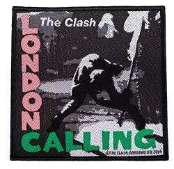 The Clash London Calling Aufnäher The Clash Patch Gewebt & Lizenziert !! von Halle 15 Clothes