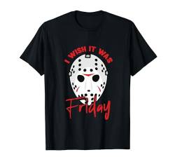 I Wish It Was Friday Lazy DIY Halloween Kostüm Horrorfilm T-Shirt von Halloween Costume Cloths Men Women Gifts