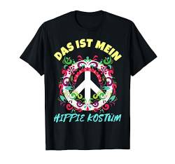 Das ist Mein Hippie Kostüm Halloween Geschenk Herren & Damen T-Shirt von Halloween Kostüm Ideen