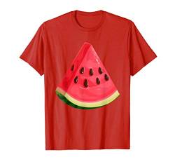Fasching Kostüm Wassermelone halloween Fasnacht T-Shirt von Halloween Lovers Costume Tees