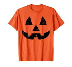 Jack O Lantern Face Cute Halloween Kostüm Herren Damen Kinder T-Shirt von Halloween Shirts For Women Men Kids Boys Girls