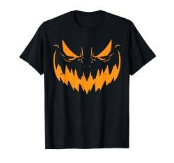 Jack O Lantern Face Scary Pumpkin Halloween Herren Damen Kinder T-Shirt von Halloween Shirts For Women Men Kids Boys Girls