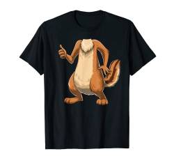 Streifenhörnchen Kostüm Streifenhörnchen Body Headless Streifenhörnchen Kostüm T-Shirt von HalloweenCentre Co.