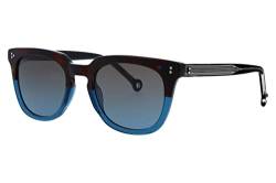 Hally & Son Unisex HS833S04 Sonnenbrille, Multicolor Tortoise-Blue von Hally & Son