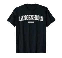 Langenhorn College T-Shirt von Hamburg Apparel & Souvenirs