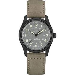 Hamilton Automatikuhr Khaki Field Titanium Auto Grau 38 mm H70215880 von Hamilton