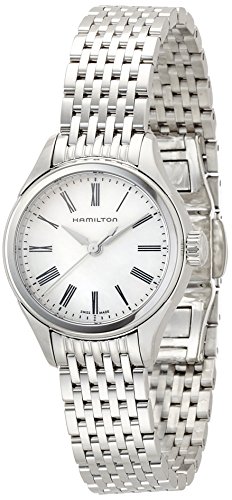 Hamilton Damen Analog Quarz Uhr mit Edelstahl Armband H39251194 von Hamilton